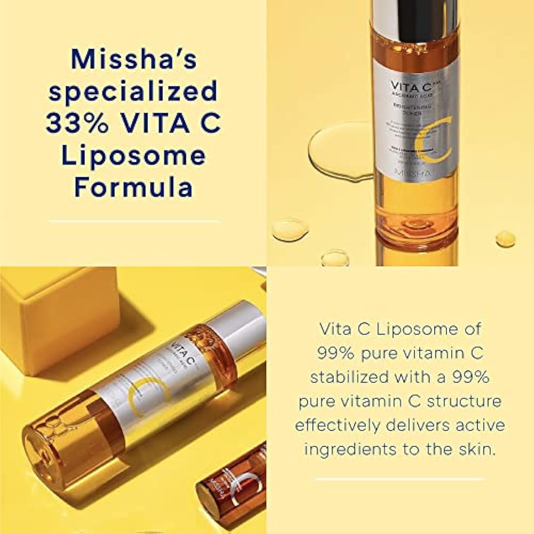 Missha Vita C Plus Brightening Toner 200ml / 6.76 FL.OZ.