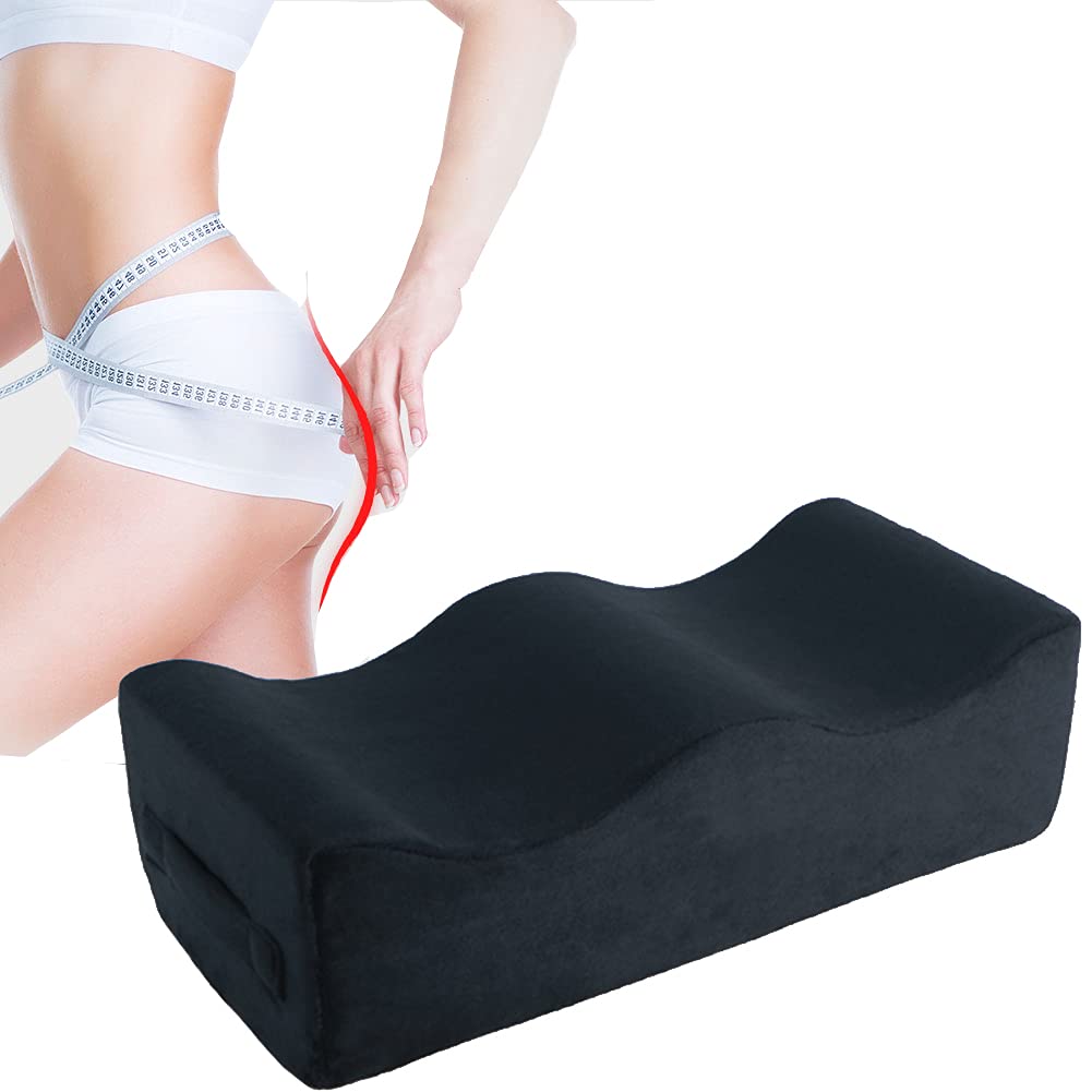 Silvotek BBL Pillow – BBL Cushion Seat Dr Approved 17" L Ergonomic Butt Pillow –BBL Recovery Pillow Ultra Comfortable Booty Pillow for Home