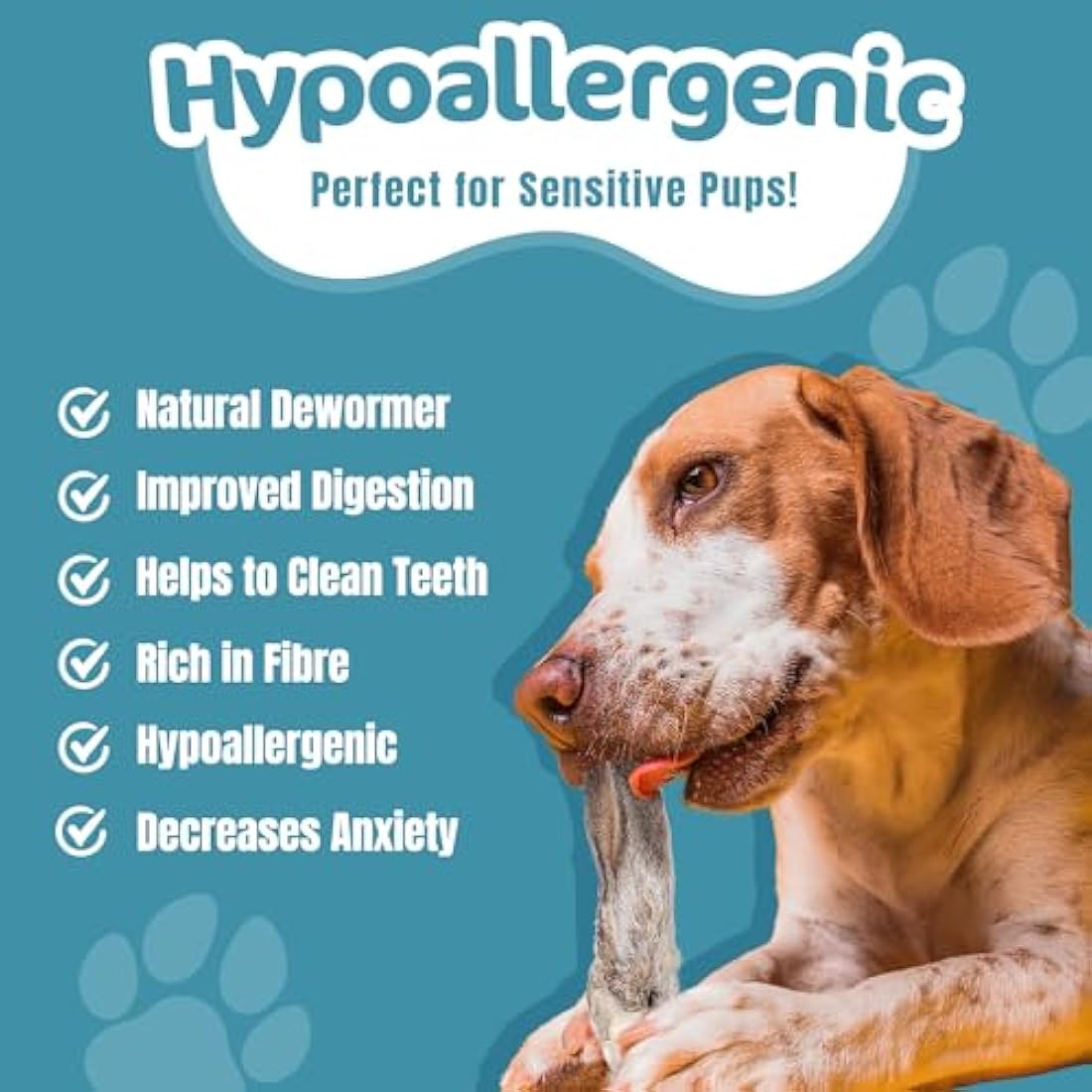 Rabbit Ears with Fur for Dogs - (1kg, 70-85 Ears), Premium Hypoallergenic, 100% Natural Raw Dog Treats, For All Large, Small, Adults & Puppies - UK COMPANY