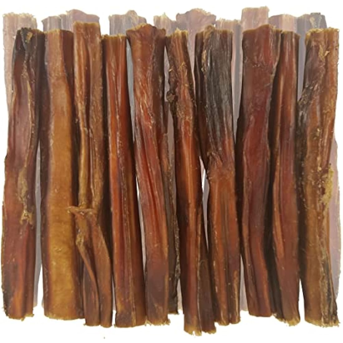 Britten & James 20 Thin Bulls Pizzles for Dogs (12cm length) - Bully Stick, Natural Dental Stick and Dog Chew. Hypoallergenic, Grain Free and Long Lasting Dog Treat