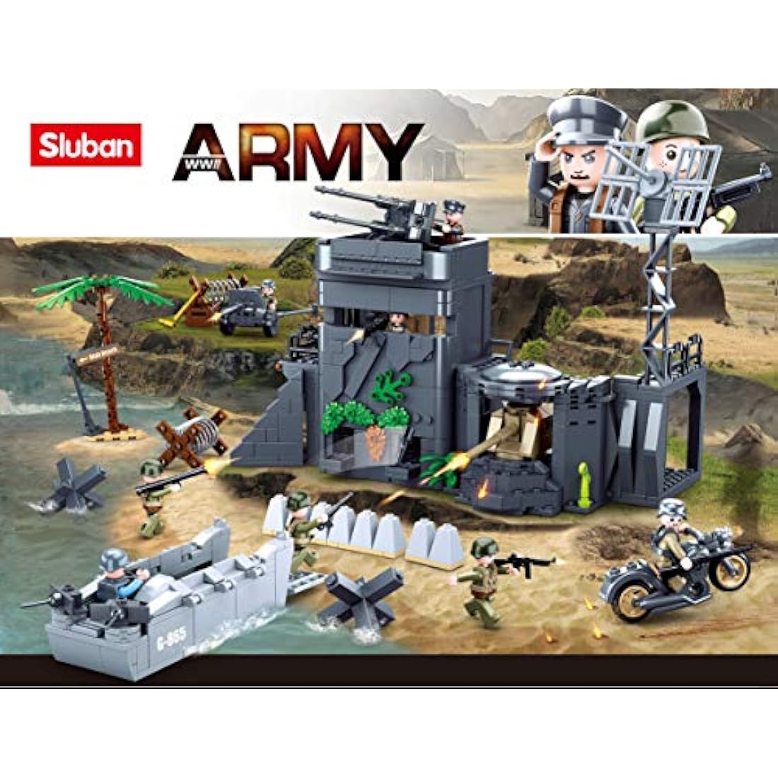 Sluban construction bricks