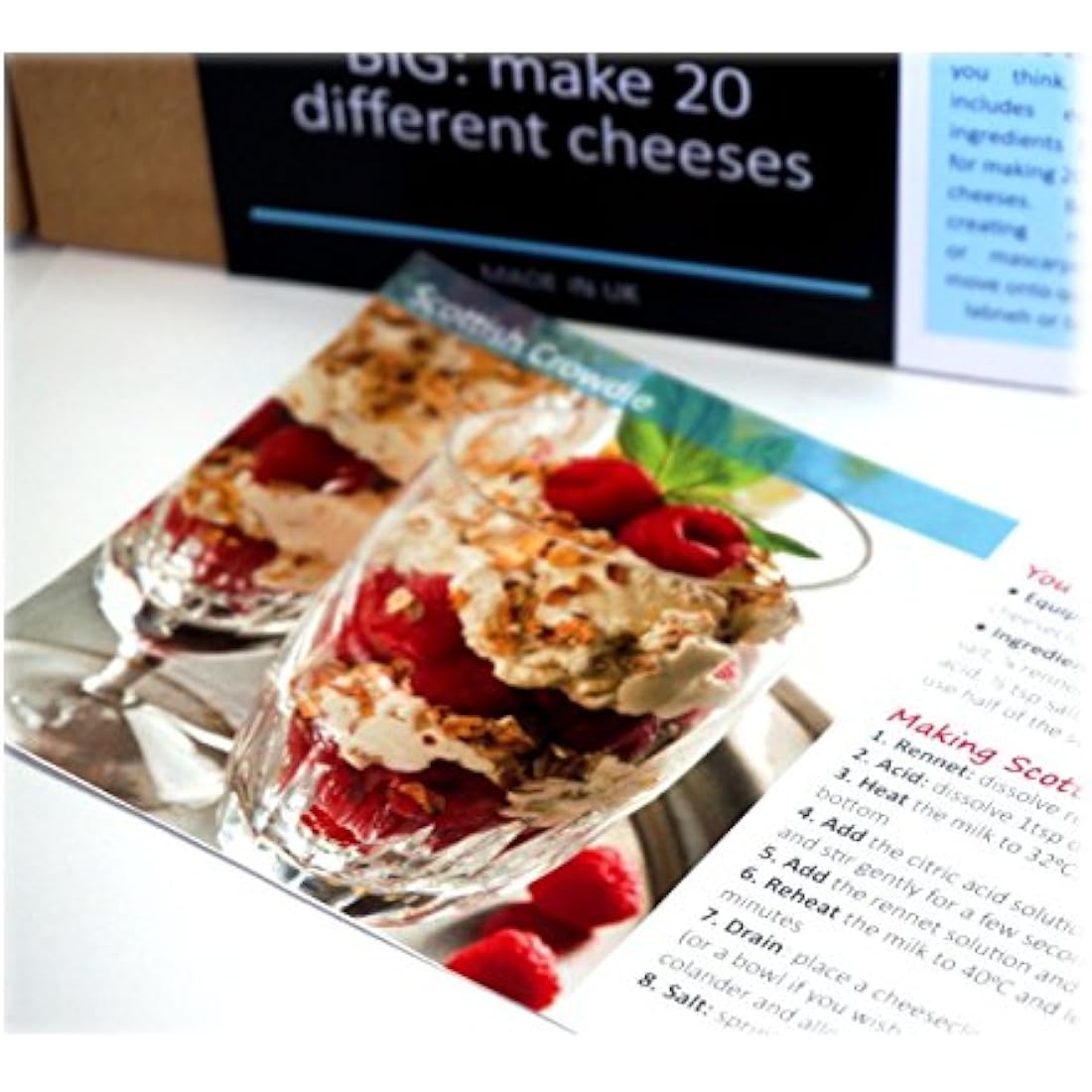 Cheese Making Kit - make 30 different Artisan Cheeses Basket