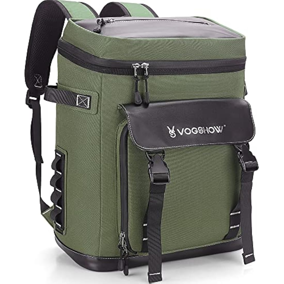 Vogshow 30L Cooler Bag Picnic Backpack Large Capacity Waterproof Cool Bag Rucksack Leakproof Insulated Backpack Cooler for Camping, Party, BBQ, Family Outdoor, Shopping, Beach, Fishing
