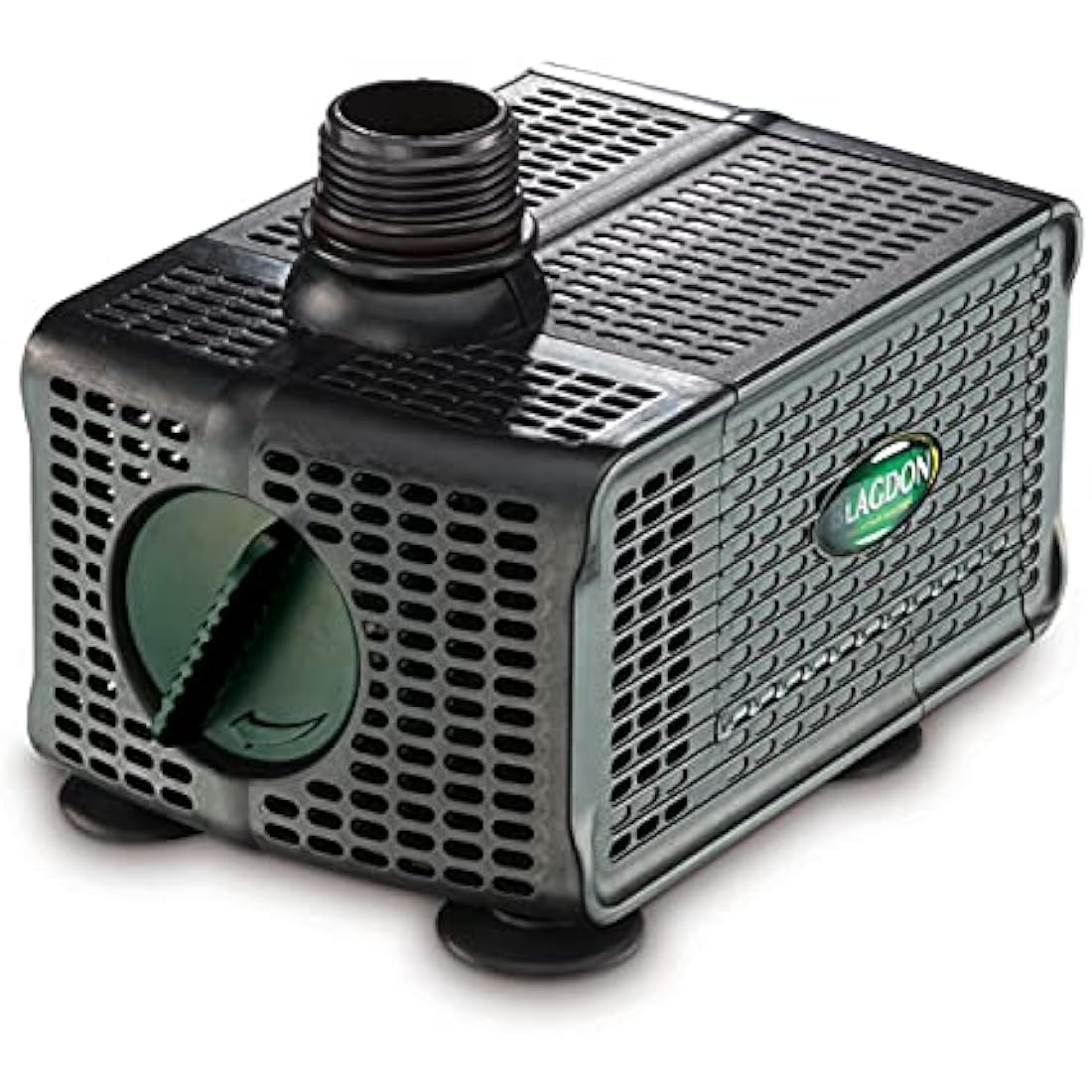 Blagdon Water Feature Pump with Auto Shut Off Sensor Prevents Burnout, Adjustable Flow Control, Reduced Cleaning, 3 Hose Fitting Adaptors, Pumps up to 650 Litres/Hour, Max Pumping Height 1.1m
