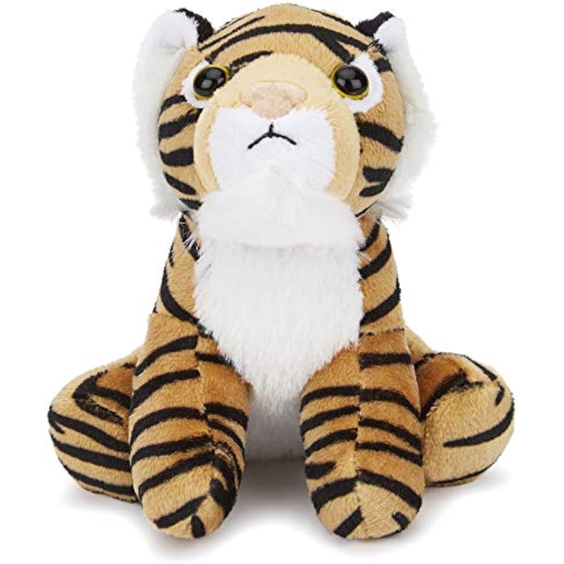 Zappi Co Children's Soft Cuddly Plush Toy Animal - Perfect Perfect Soft Snuggly Playtime Companions for Children (12-15cm /5-6") (Tiger)