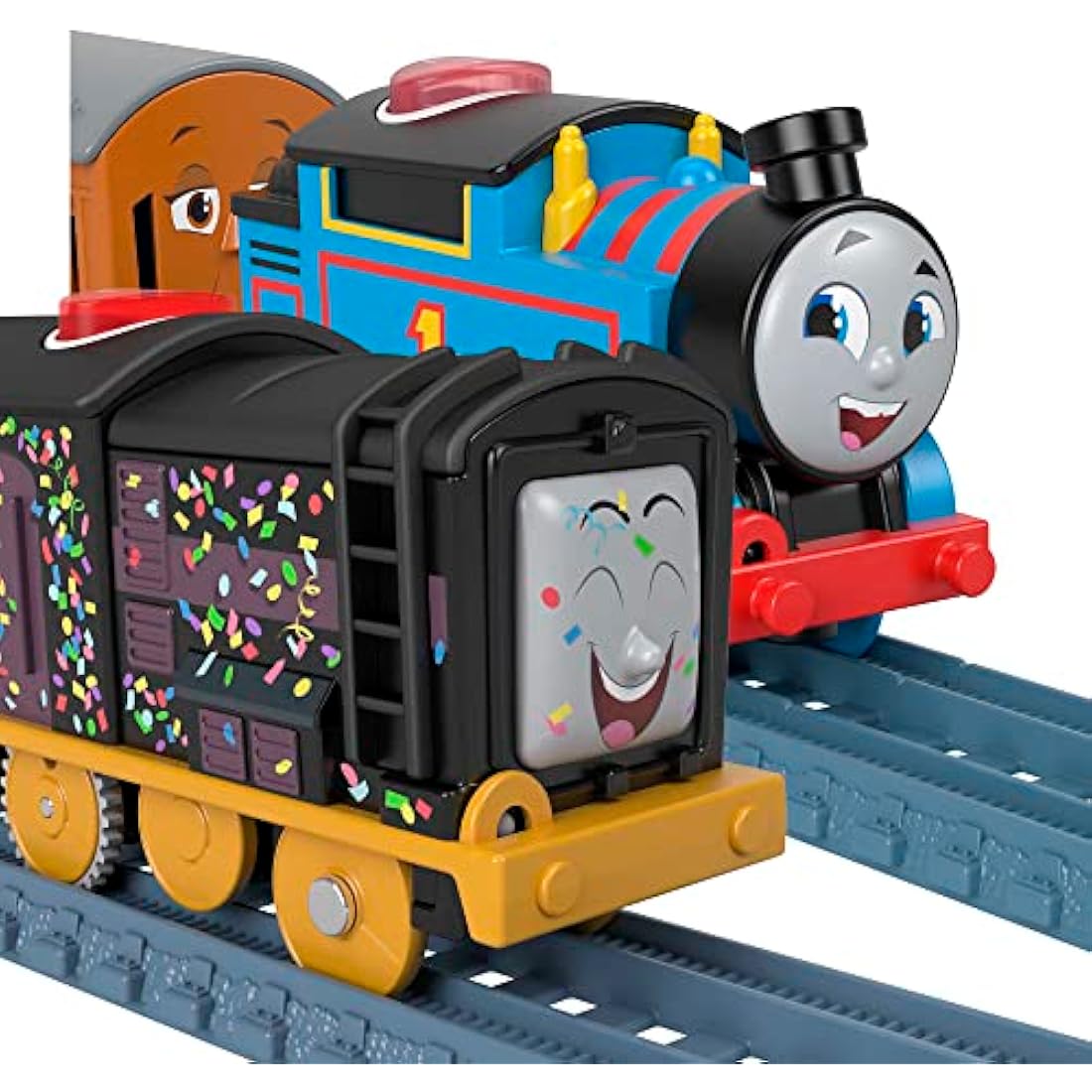Thomas & Friends Talking Diesel Toy Train with Sounds & Phrases, UK English Version, Battery-Powered Motorized Engine with Tender, HNN85