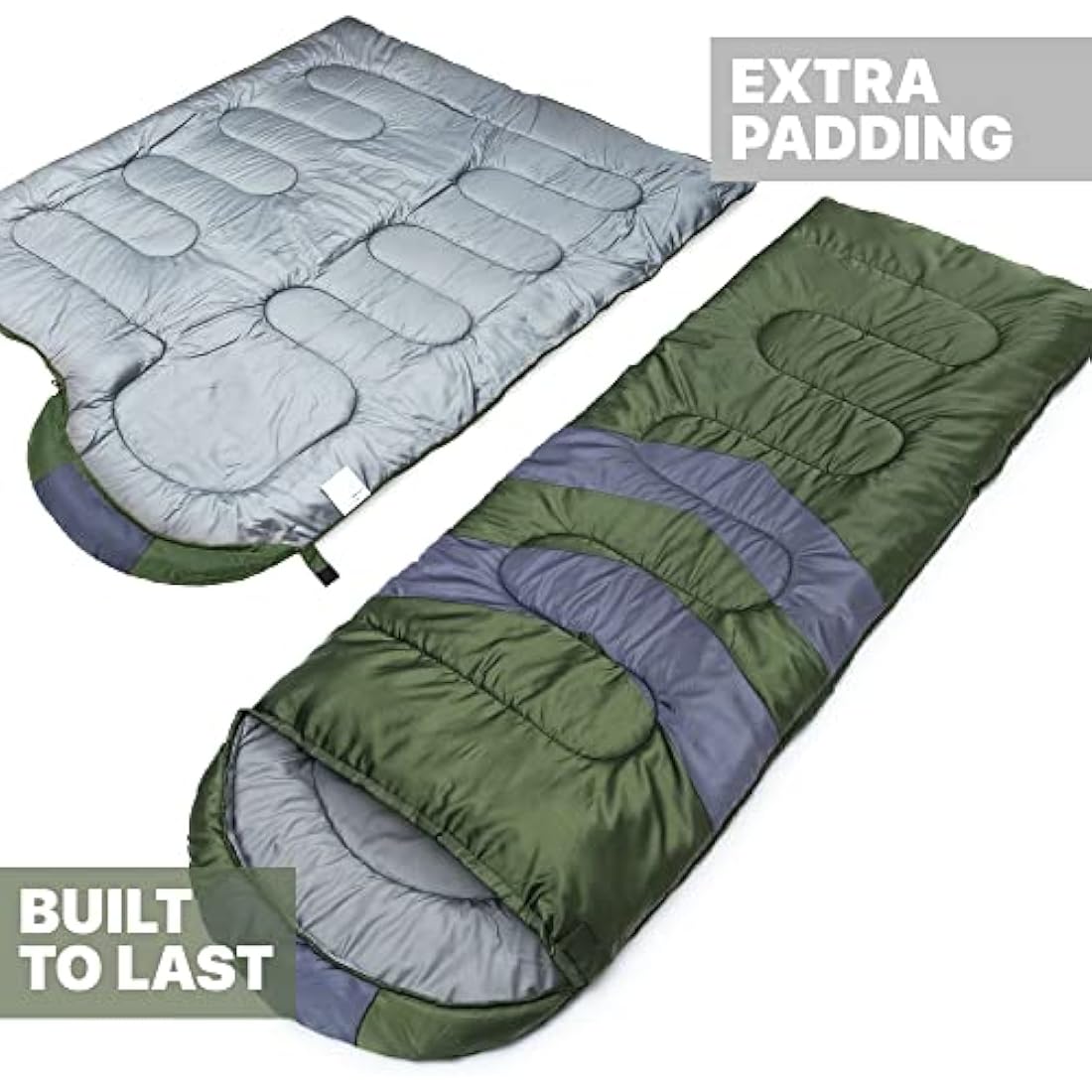MalloMe Sleeping Bags for Adults & Kids Sleeping Bag 3-4 Season - Ultralight Backpacking Sleeping Bag Cold Weather & Warm, Lightweight Compact, Single Adult Girls Boys Winter Sleep Camping Accessories