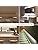 LAMPAOUS 24W Under Kitchen Cabinet LED Lamps, Dimmable Under Cupboard Lighting Mains Under Counter Lights, Neutral White 4000K Lamp Stick-on Night Lighting for Closet Kitchen Wardrobe Closet 6Pack