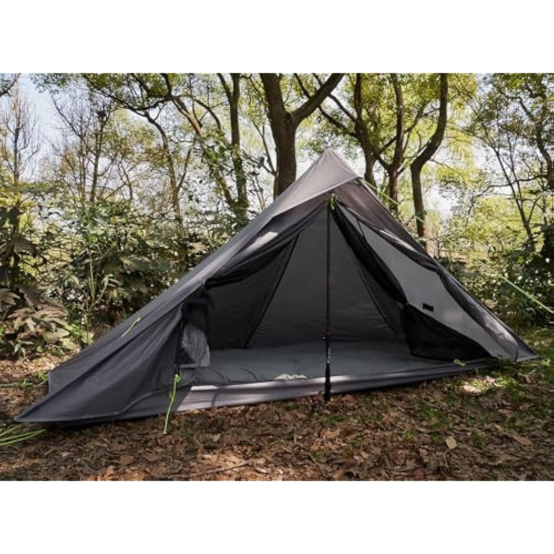 Nature Link Altair One Ultralight Trekking Pole Backpacking Tent, Waterproof SIL Nylon, Double Wall, 3 Season, 1 Person Shelter for Backpacking, Hiking, Camping, Trekking, Bushcraft