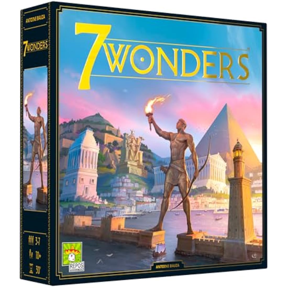 Repos Production | 7 Wonders | Board Game | Ages 10+ | 3-7 Players | 30 Minutes Playing Time