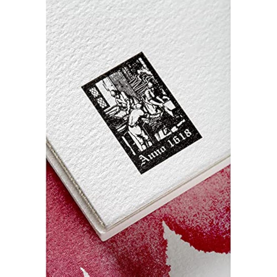 Clairefontaine - Ref 96430C - Fontaine Extra Rough Watercolour Glued Pad (25 Sheets) - 30 x 40cm Size, 300gsm Paper - Suitable for Watercolour Artwork