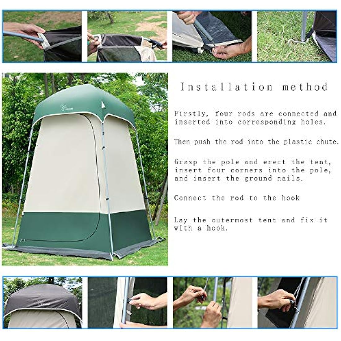 Outdoor Shower Tent Changing Room Privacy Portable Camping Shelters