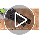 WORKPRO Oscillating Multi Tool 300W, 7 Variable Speeds, 3° Oscillation Angle, Quick Change Blade System, 17pc Accessories Kit Make it a Details Sander, Cutter, Scraper, Grinder