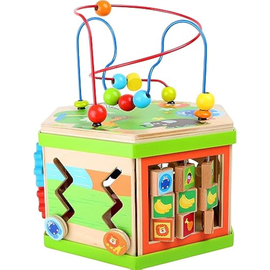 Legler 4244 "Safari" Trainer Activity Cube (Multi-Colour)