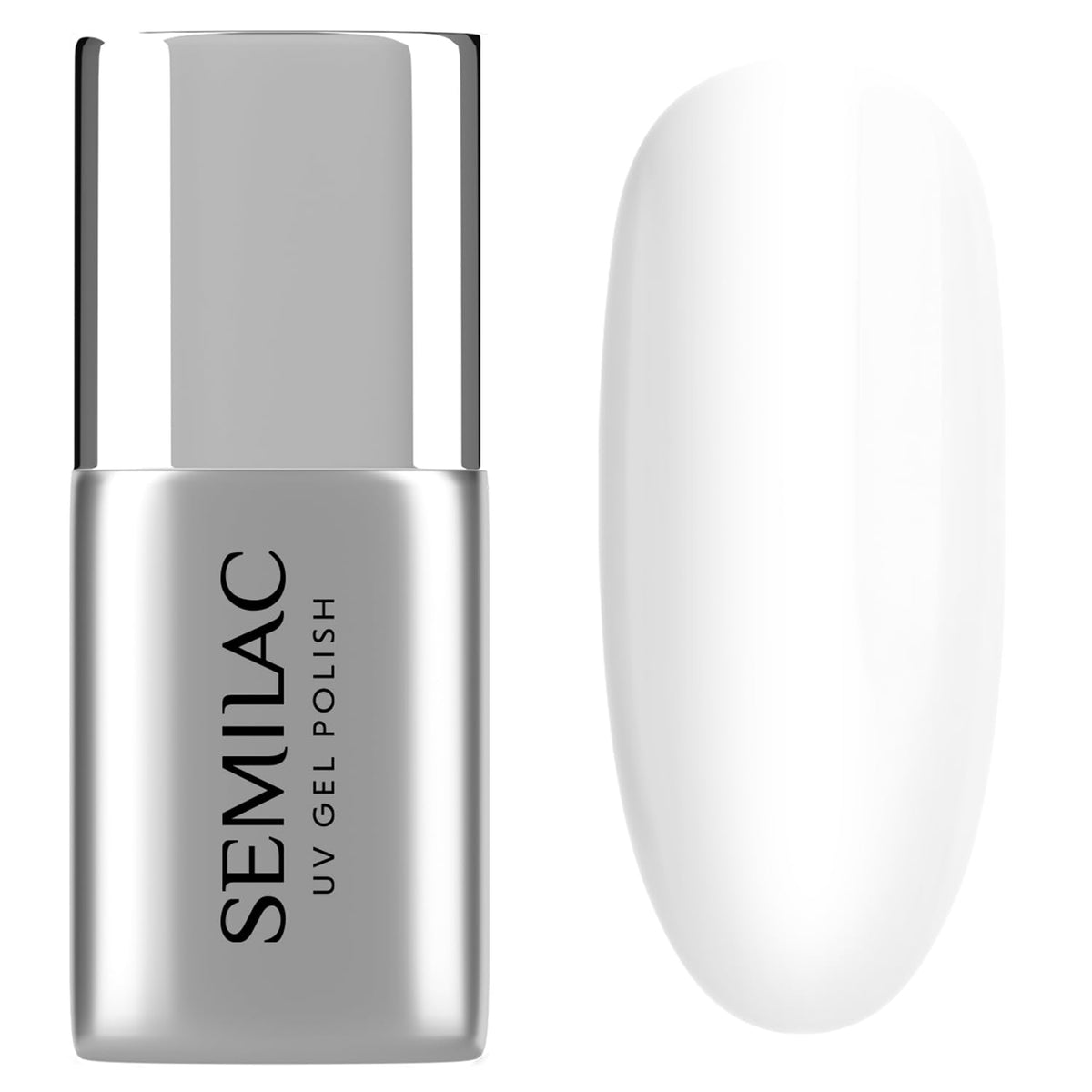 UV Nail Polish Top Coat Semilac Top Matt Total No Wipe 7 ml