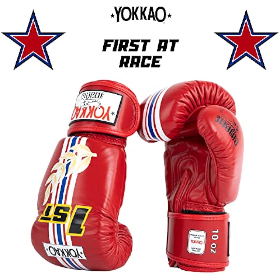 YOKKAO Design Breathable Muay Thai Boxing Glove | Premium Leather Training and Sparring Gloves for Men and Women | Winning Boxing Gloves | Punching Gloves