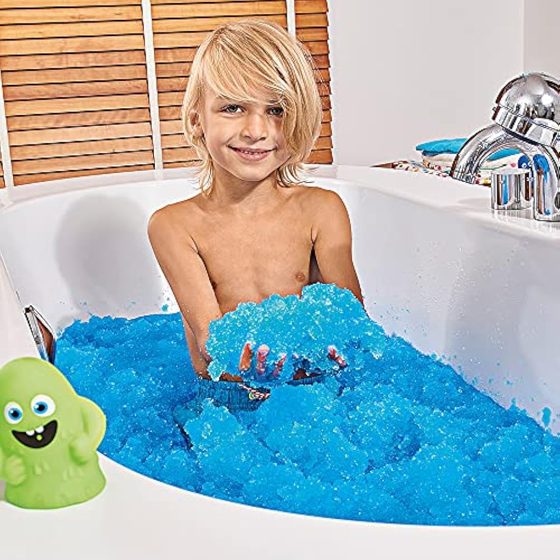 Zimpli Kids 10 x Gelli Baff Gift Bundle, Magically turns water into thick, colourful goo, 3 x Red, 3 x Blue, 2 x Pink & 2 x Green, Party Favours for Children, Multi-Sensory Bath Toy, Water Toys