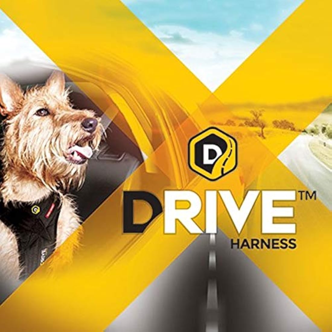 EzyDog Drive Harness, Medium