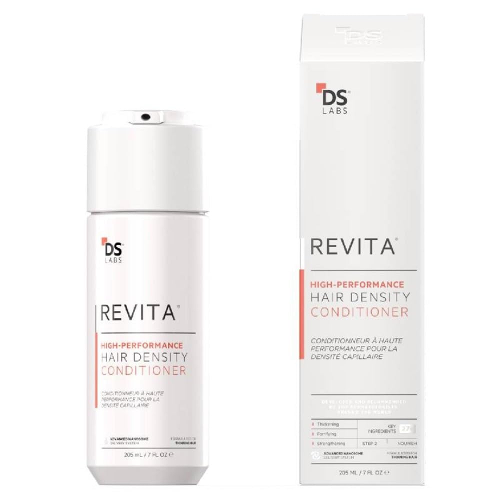 Revita Conditioner for Thinning Hair by DS Laboratories - Supports Hair Growth for Men and Women, Volumizing, Thickening and Strengthening, Sulfate