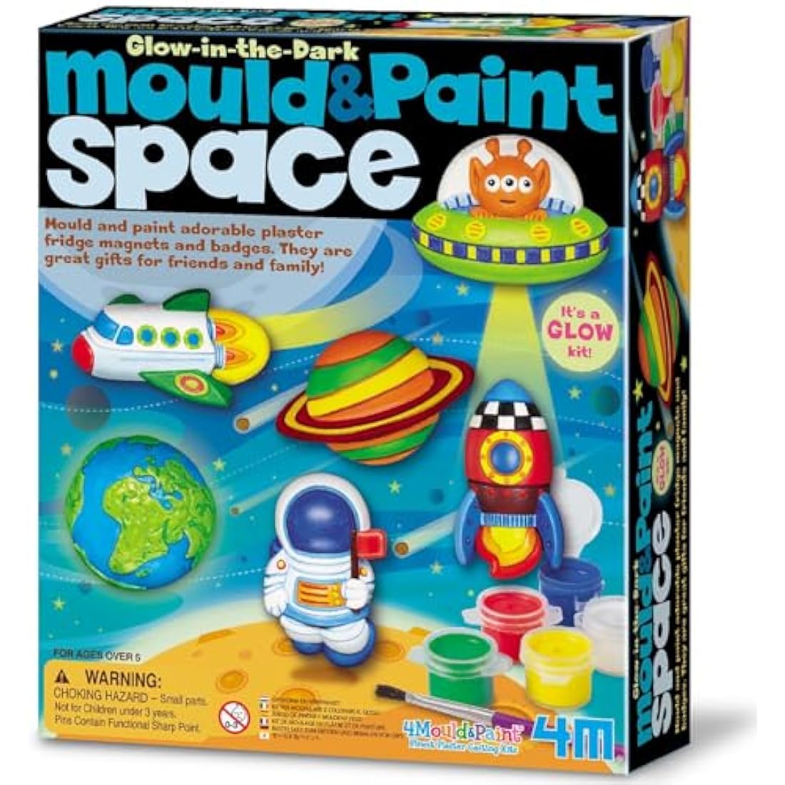 4M 403546 Mould and Paint Glow Space