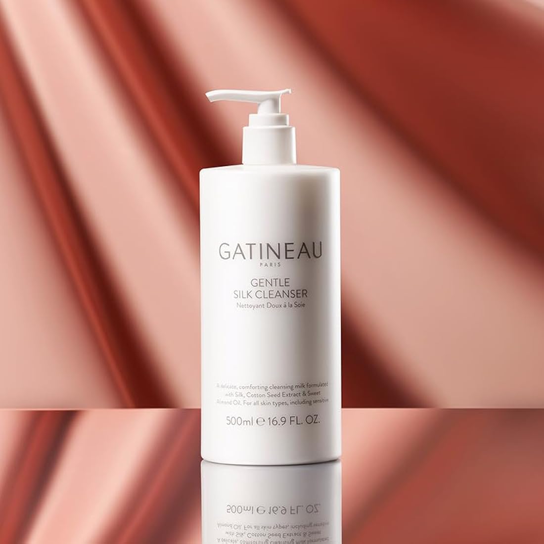 Gatineau - Gentle Silk Cleanser and Facial Toner Duo Set, for Hydrated and Smooth Skin, for All Skin Types, (2 x 500ml)