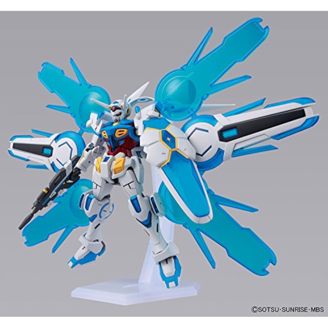 Bandai Hobby 1/144 HG G-Reco Gundam G-Self with Perfect Pack Action Figure