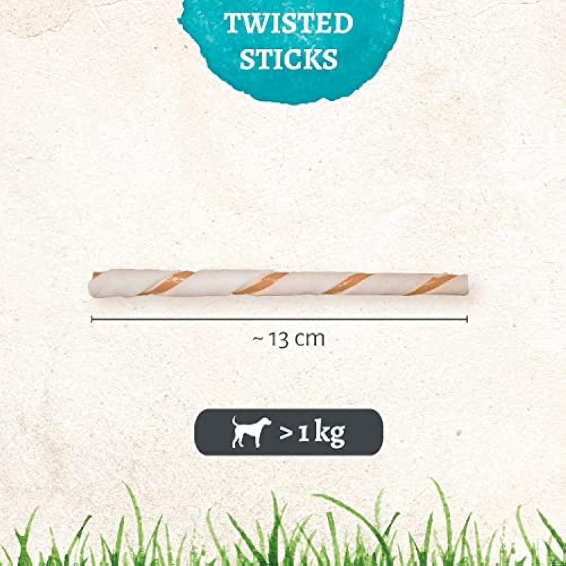 8in1 Pro Dental Twisted Sticks - healthy chew sticks for dogs for dental care, 35 pieces (pack of 1)