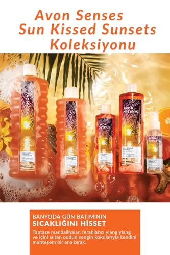 Avon Senses Body Mist 100ml (Sun Kissed Sunsets Oud & Ylang Ylang Scent)