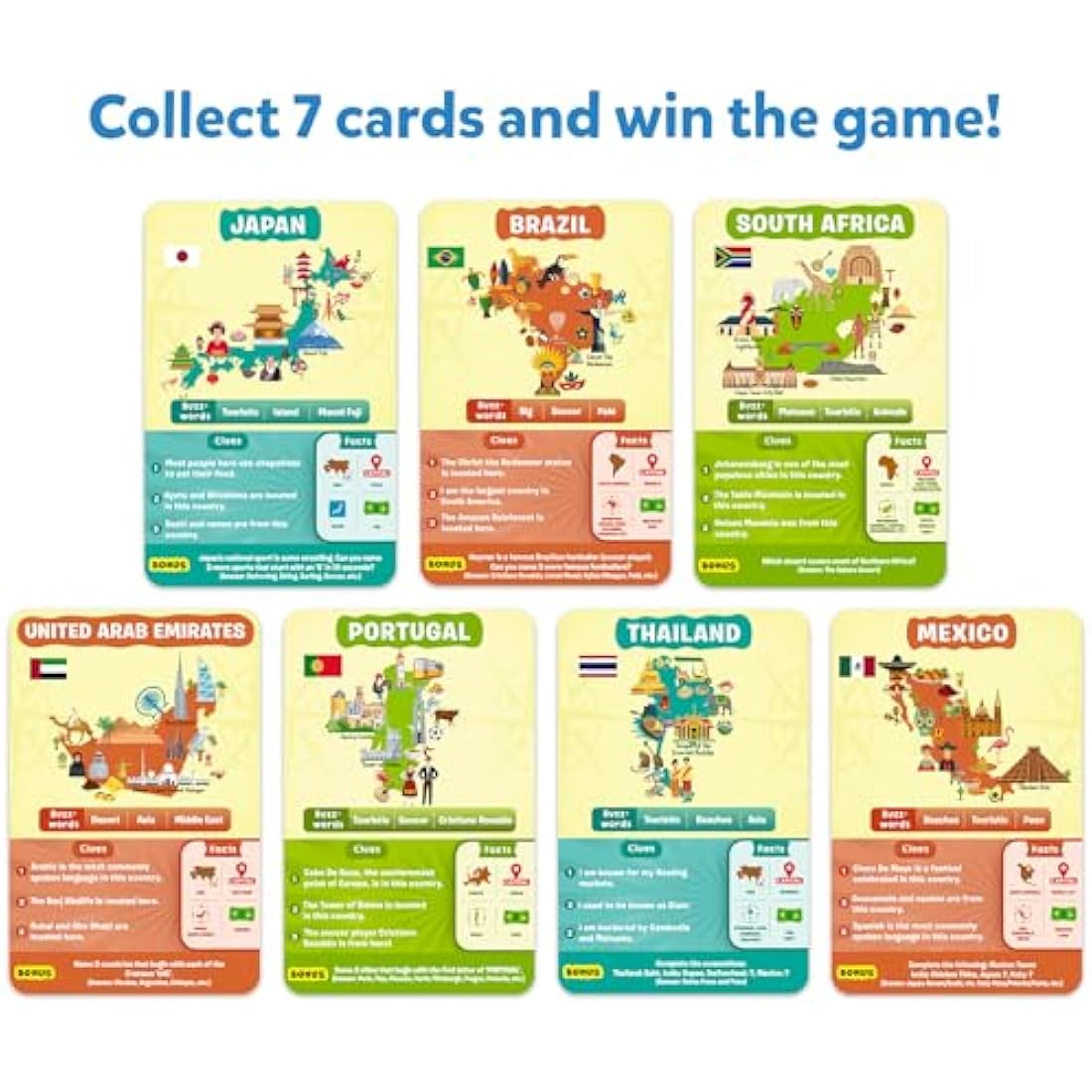 Skillmatics Guess in 10 Countries of the World, Perfect for Boys, Girls, Kids & Families Who Love Card Games, Educational Toys, Board Games, Trivia, Gifts for Ages 8, 9, 10 & Up