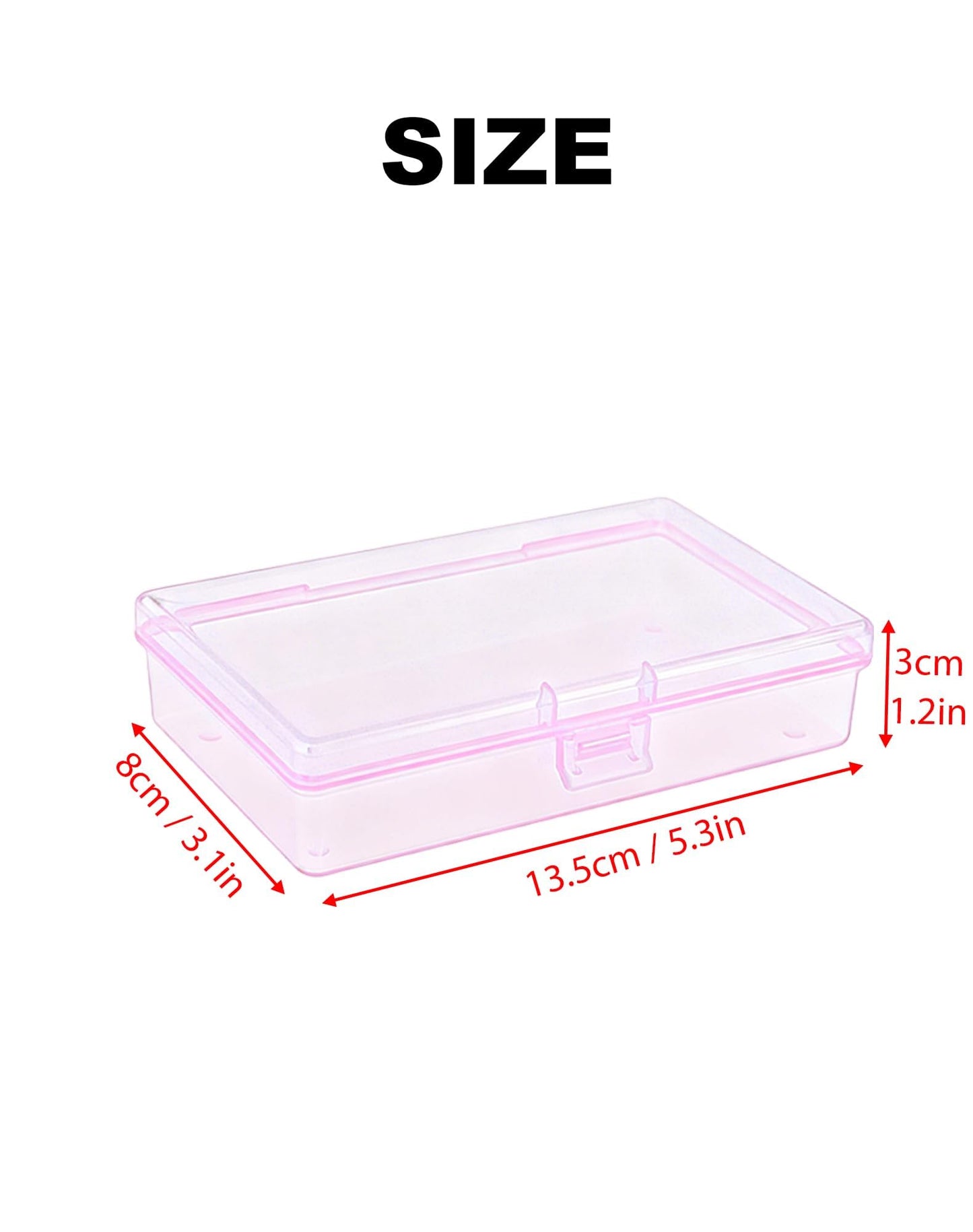 LJY Pink Jewellery organiser Boxes, 12 Pack, 5.3 x 3.1 x 1.2 in