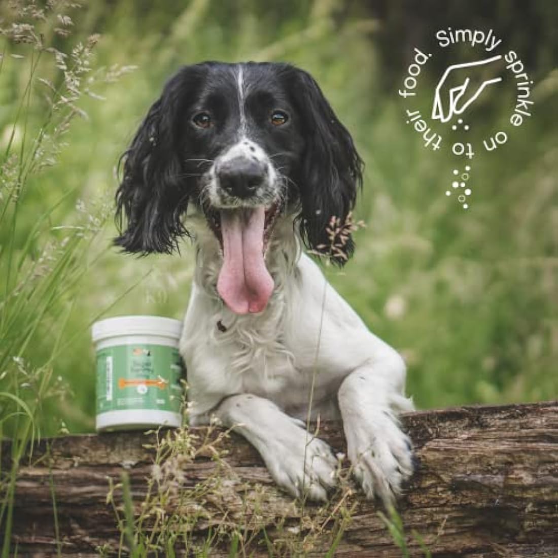 Buddy & Lola Probiotics For Dogs - 300g Powder, Simple To Add To Food - Complete Daily Digestive Support With Probiotics & Prebiotics For Happy Healthy Dogs