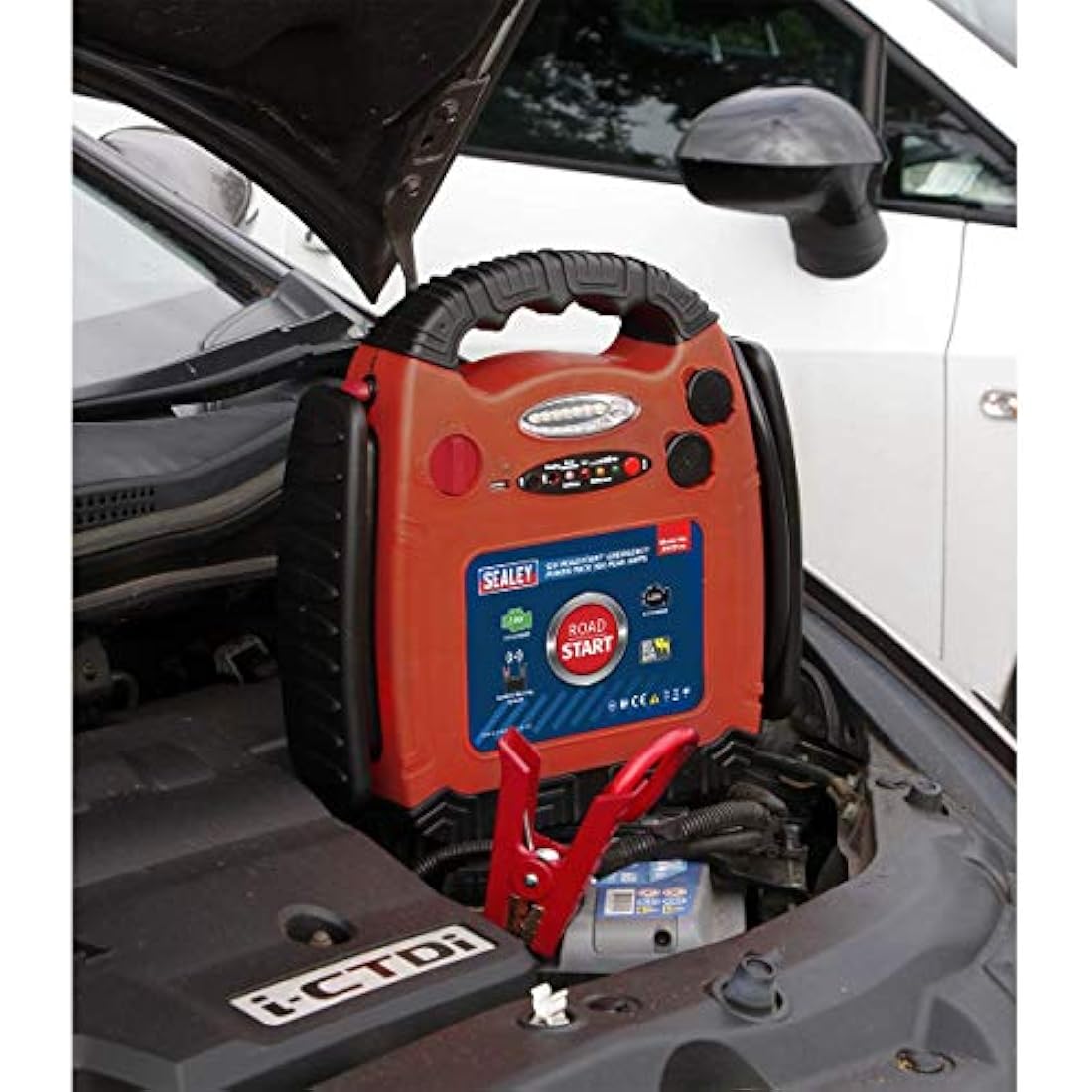 Sealey Rs131 Roadstart Emergency Power Pack 12V 900 Peak Amps
