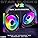 TZMRIT Interstellar-V2 Infinity Mirror ARGB PWM PC Fans 120mm Black, Rgb Fan 120mm, Triple Pack