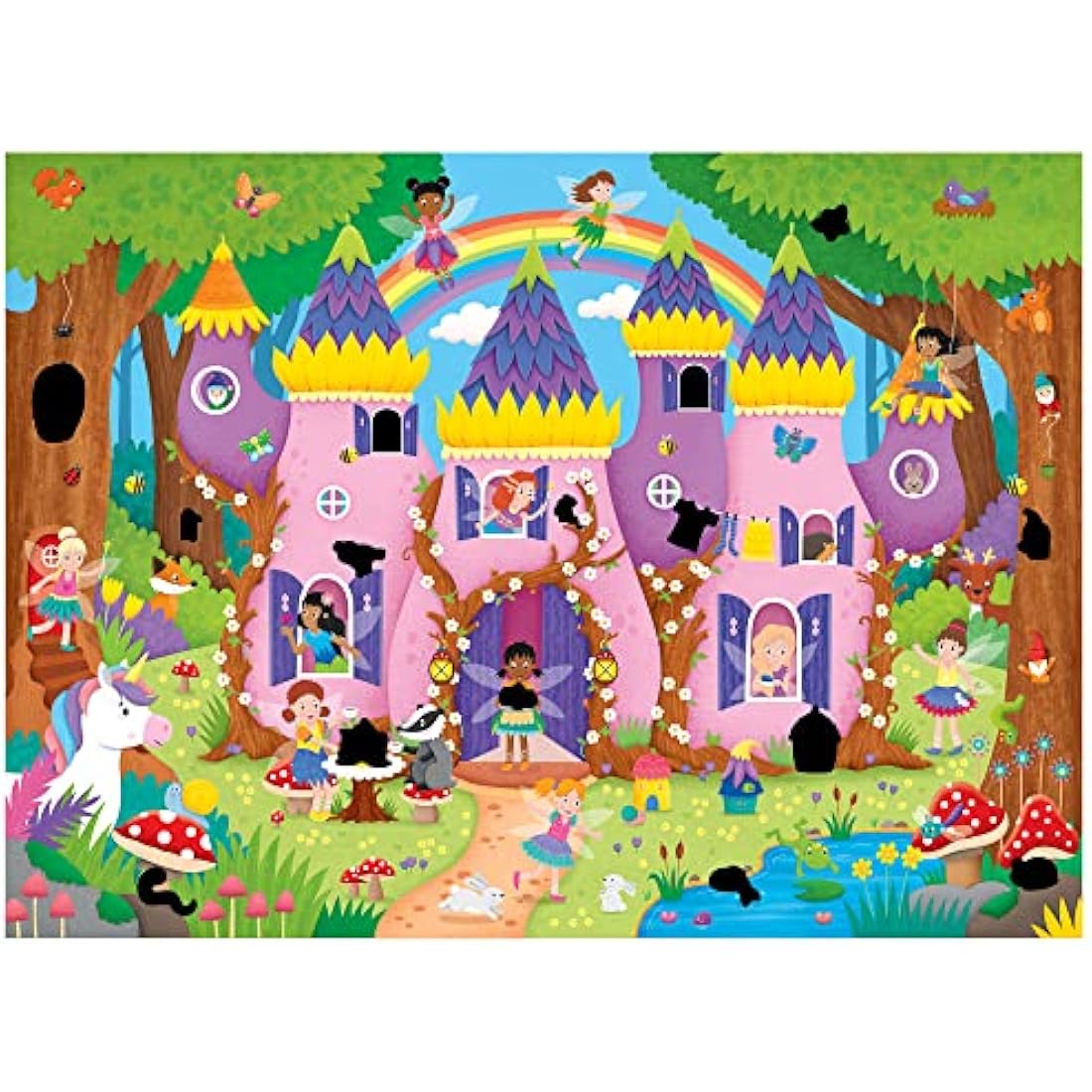 Galt Toys, Magic Puzzle - Fairy Palace, Magic Jigsaw Puzzle, Ages 4 Years Plus