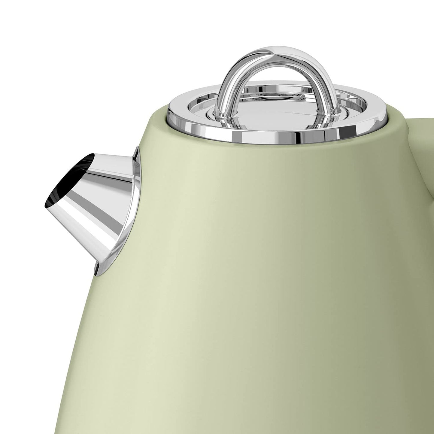 Swan SK19020GN Retro Jug Kettle, Fast Boil, Easy Pour, 360 Degree Base, 1.5L, 3KW, Green