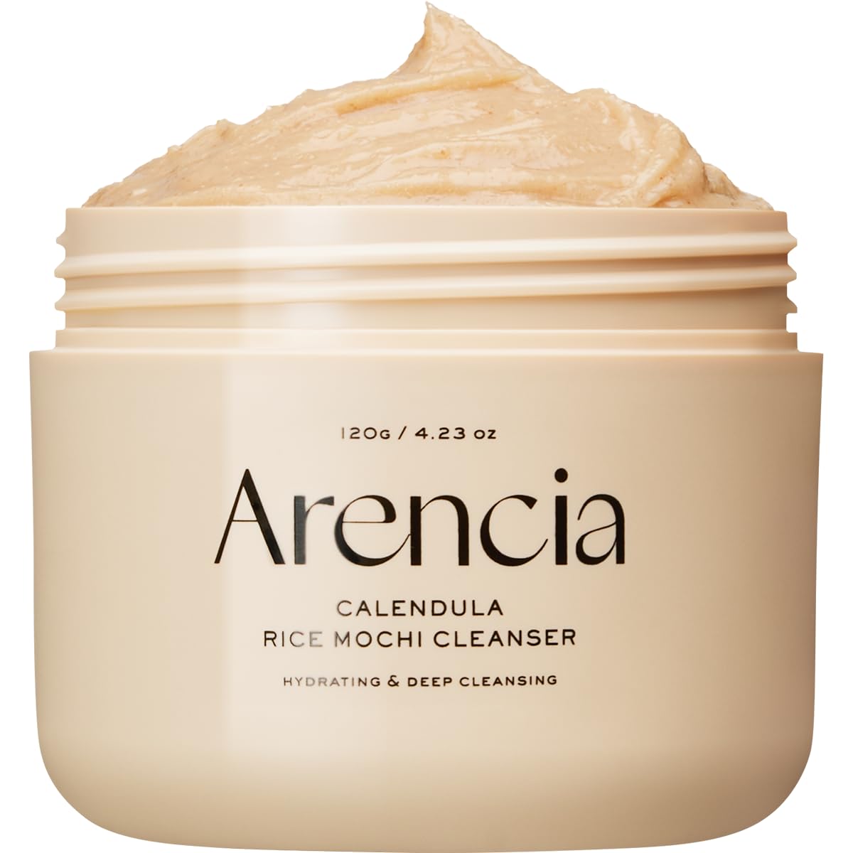 Arencia Calendula Rice Mochi Fresh Cleanser - Moisturizing, Brightening & Deep-Cleansing (120g)