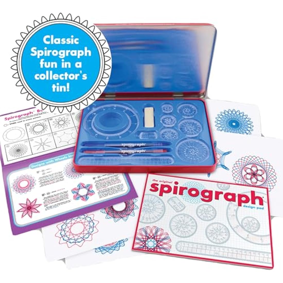 Spirograph Design Tin Set