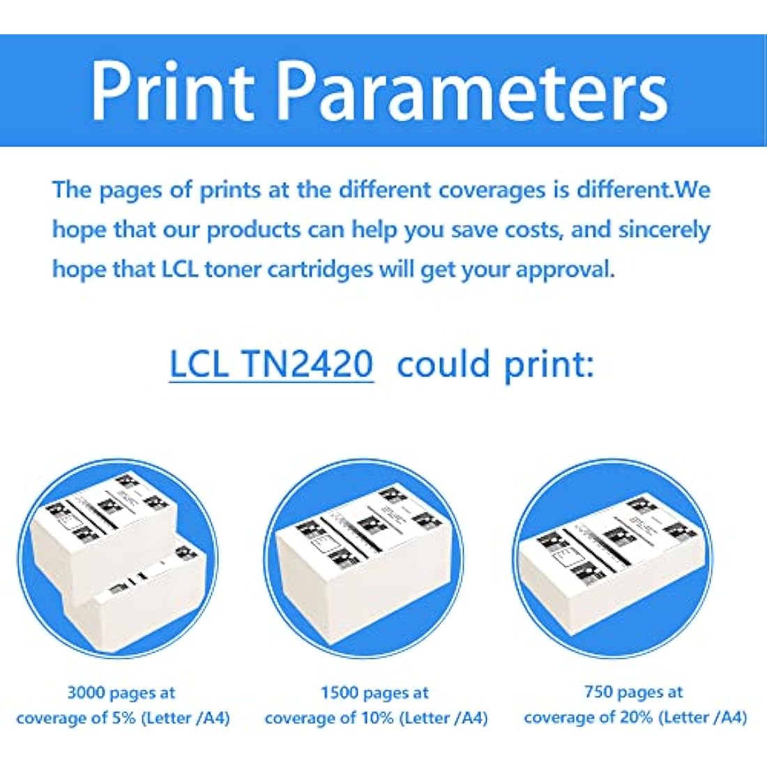 LCL Compatible Toner Cartridge TN2420 TN-2420 TN2410 TN-2410 3000 pages Drum DR-2400 DR2400 (2 Black 1 Drum) Replacement for Brother HL-L2375DW DCP-L2550DW MFC-L2715DW HL-L2350DW HL-L2310D HL-L2357DW