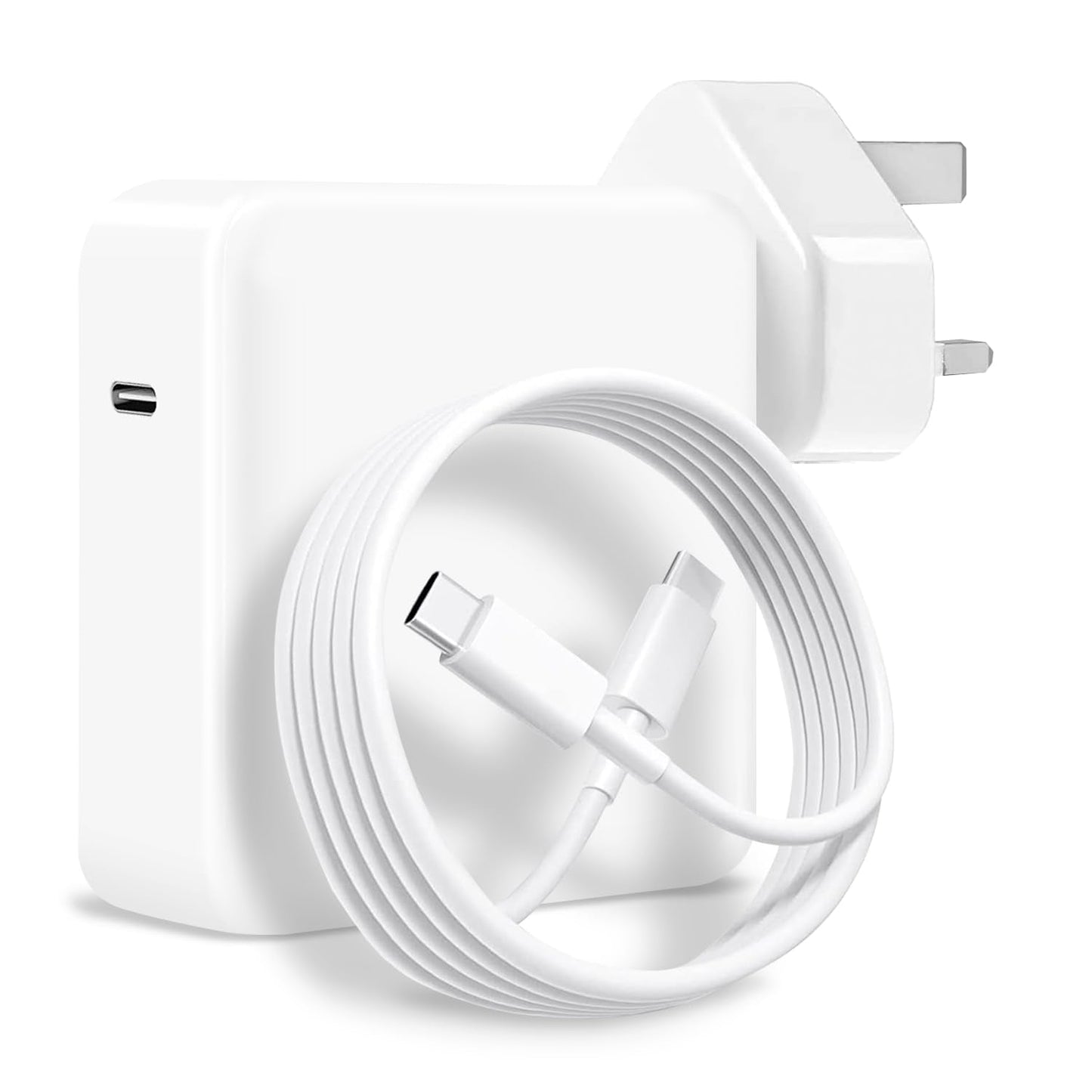 YHNXCD 100W USB C Laptop Charger Compatible With MacBook pro/Air, M1 M2 M3 M4, ipad Pro, Samsung Galaxy and All USB C Device, Include Charge Cable