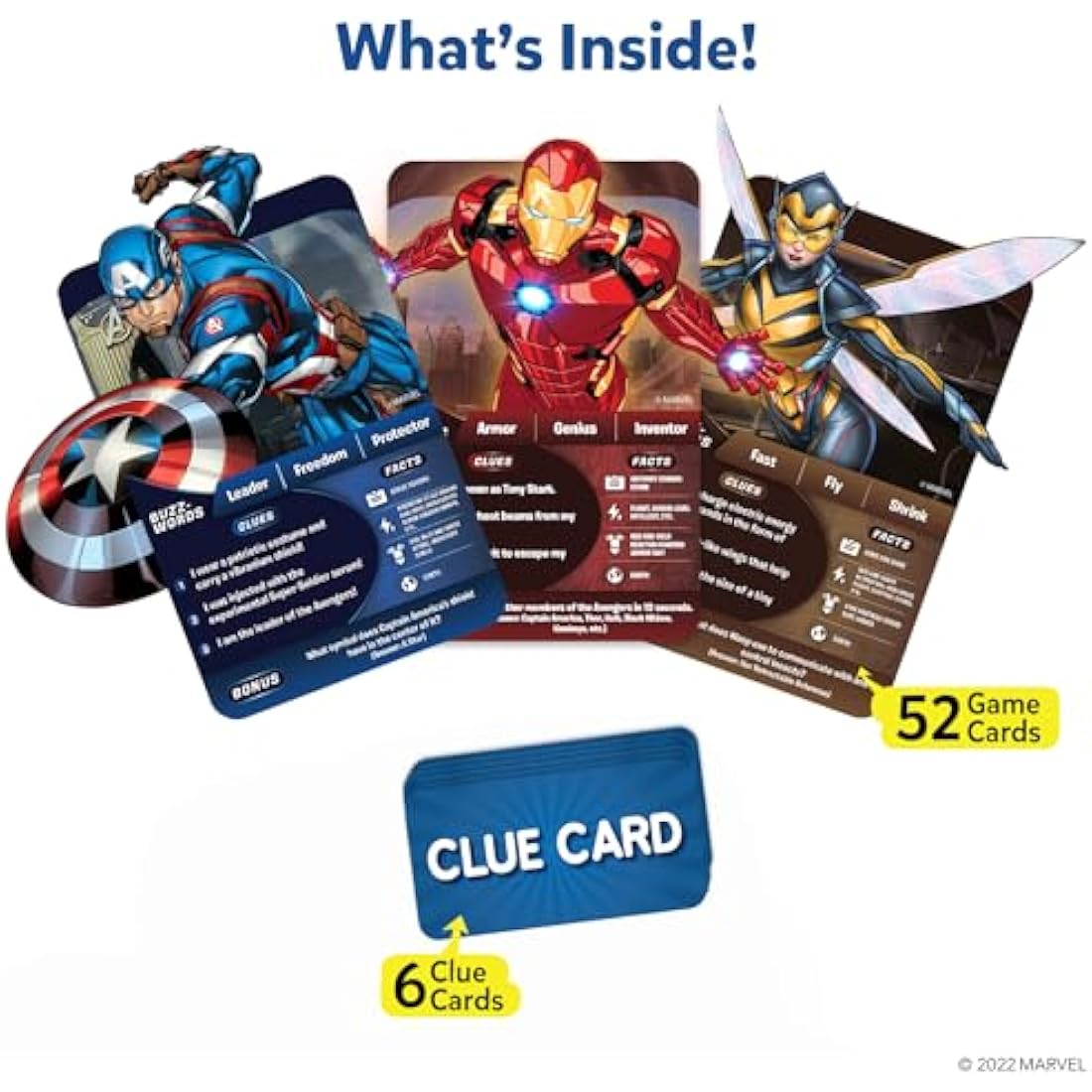 Skillmatics Guess in 10 Marvel, Perfect for Boys, Girls, Kids, Teens, Adults Who Love Card Games, Board Games, Toys, Avengers, Spiderman, Iron Man, Gifts for Ages 8, 9, 10 and Up