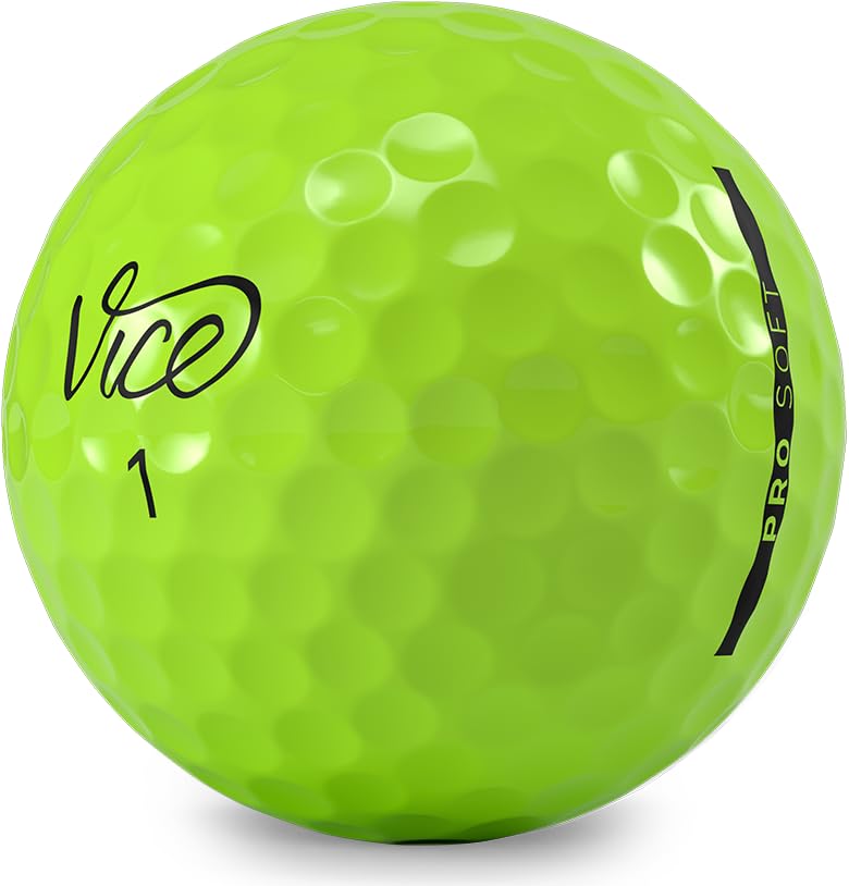 Vice Golf Pro Soft Lime Golf Balls