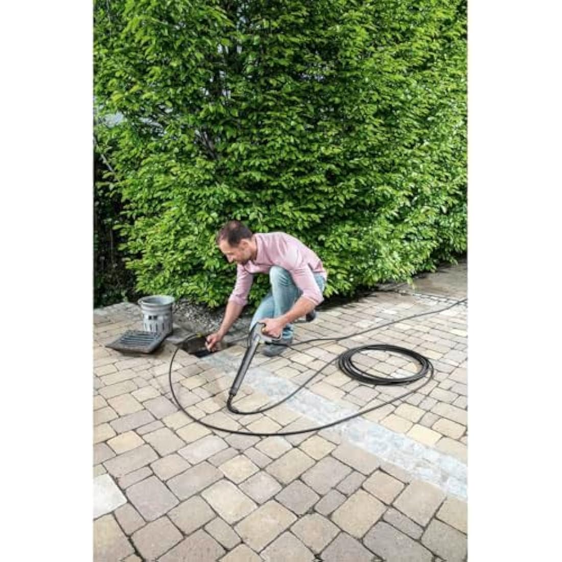 Kärcher 7.5 m Pipe and Drain Cleaning Kit for K2 - K7 Series Domestic Pressure Washers
