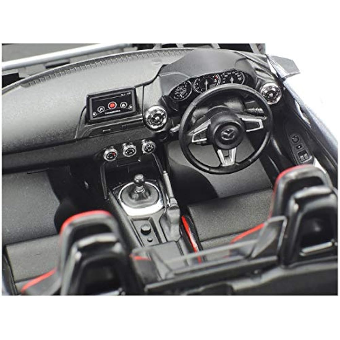 TAMIYA 24353 Mazda Vehicle 1:24 MX-5 RF, Faithful Replica, Model Building, Plastic Kit, Crafts, Hobby, Gluing, Model Kit, Assembly, Unpainted, White