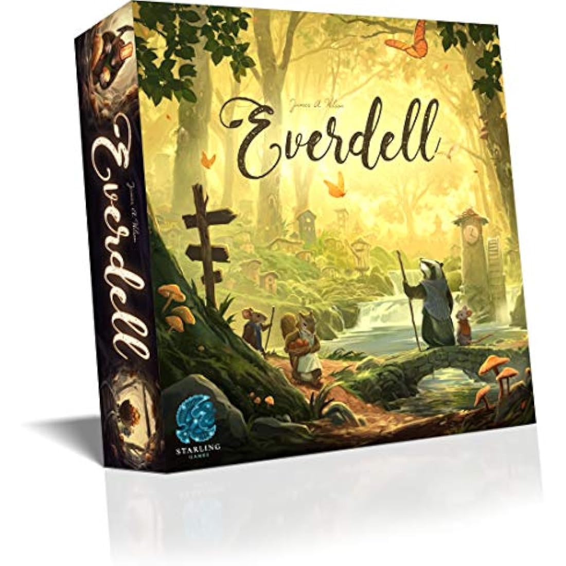 Starling Games | Everdell 2nd Edition | Board Game | 40-80 Minute Playing Time | Ages 10+ | 1-4 Players