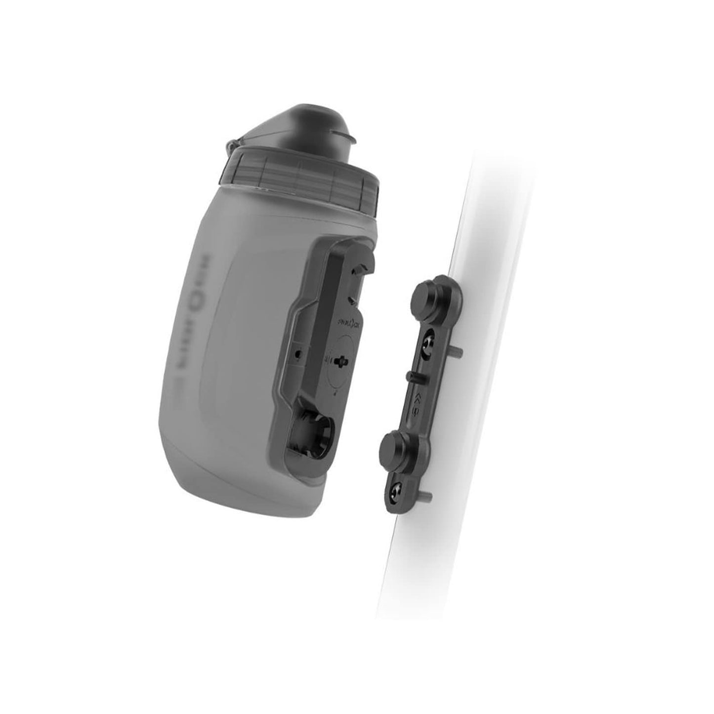 Fidlock Twist Trinkflasche 450ml Fahrrad Halterung Magnetisch Rahmen Wasserflasche Befestigung, 09611(TBL)
