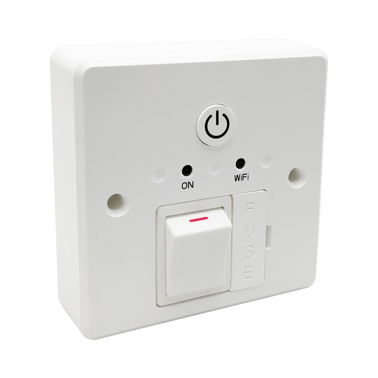 Smart WiFi Fused Spur Timer Switch for Immersion Heaters, Electric Towel Rails, Storage Heaters & Lighting - 13A Timer Switch with Power Monitoring |