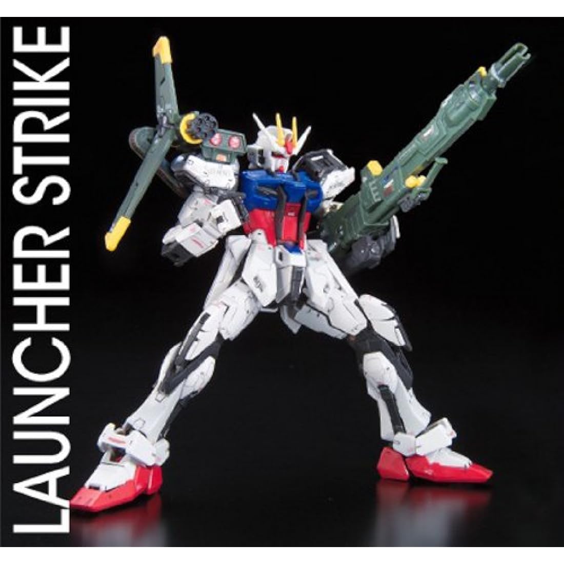 BANDAI Hobby 2159335 RG #6 Skygrasper with Launcher/Sword Pack Gudnam Model Kit Gundam SEED Kira Yamato Gunpla, S