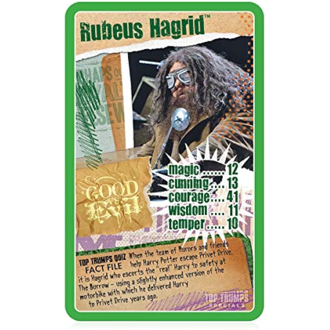 Top Trumps Harry Potter and the Deathly Hallows Part 1 Specials Card Game, play with Harry, Ron, Hermione, Dumbledore, Hagrid and Voldemort, gift and Toys for Boys and Girls Aged 6 plus