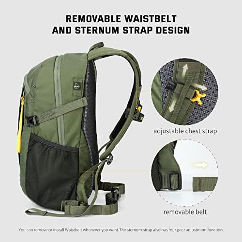 SKYSPER Small Hiking Backpack, 20L Lightweight Travel Backpacks Hiking Daypack Rucksack Women Men for Trekking Backpacking Outdoor Sports