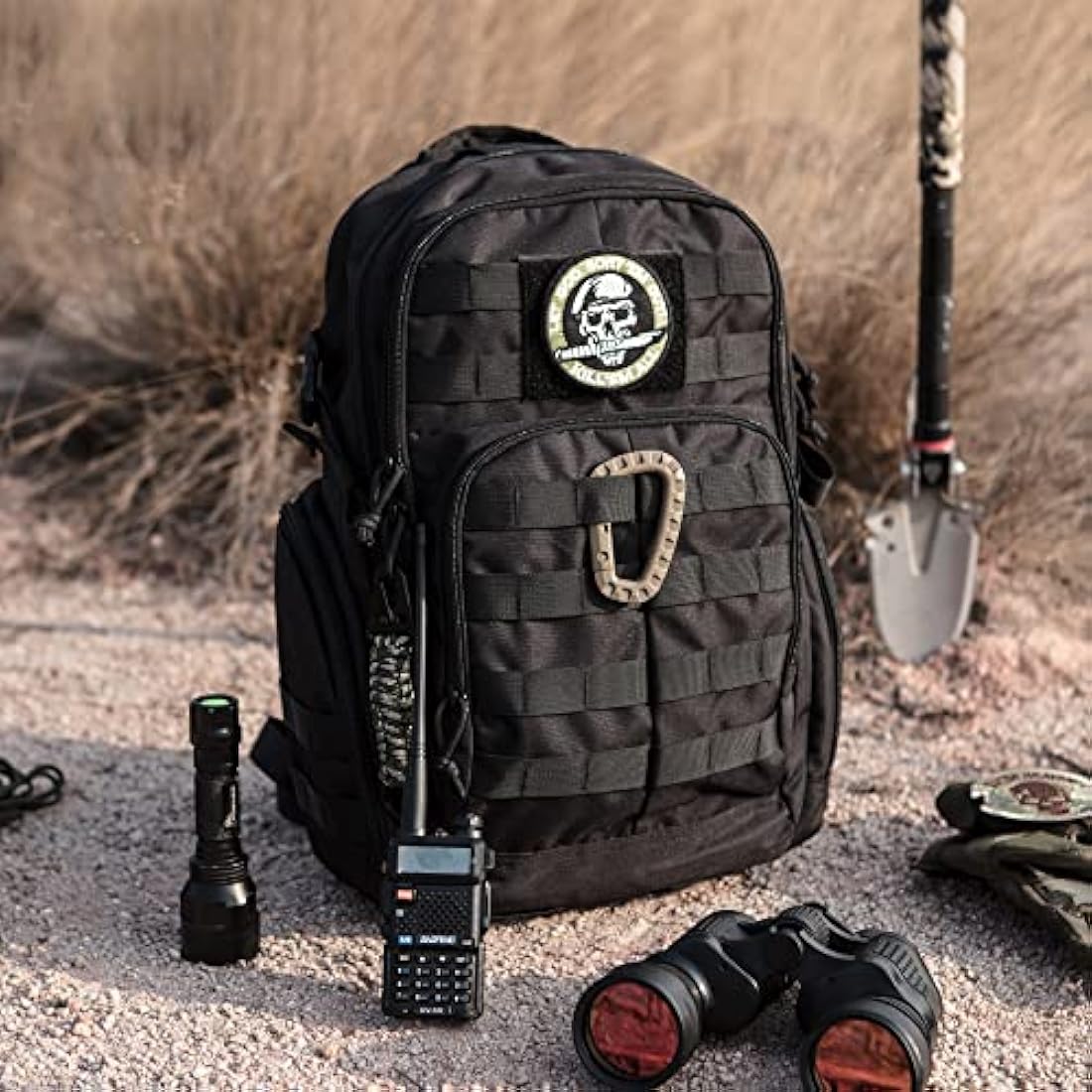 Mardingtop 40L Military Tactical Backpack Practical Rucksack for Men with Molle System Outdoor Hiking Backpack Army Backpack for Hiking, Traveling, Mountaining